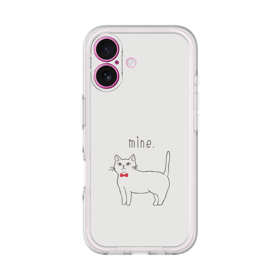 Premium Panel［ Bow Tie Cat - White ］