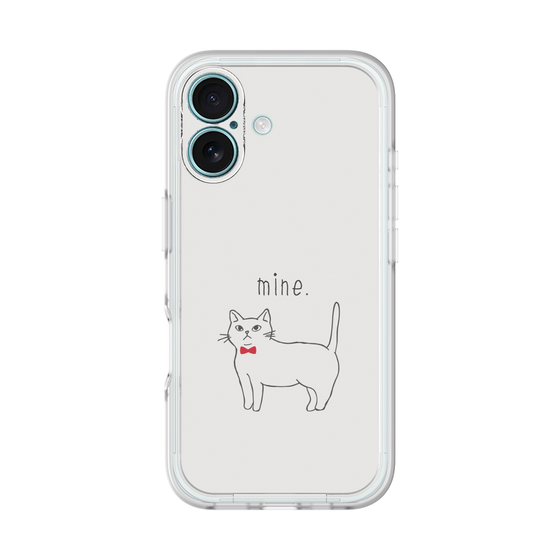 Premium Panel［ Bow Tie Cat - White ］
