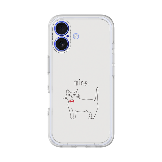 Premium Panel［ Bow Tie Cat - White ］