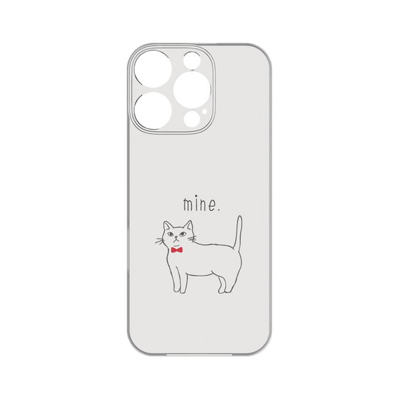 Premium Panel［ Bow Tie Cat - White ］
