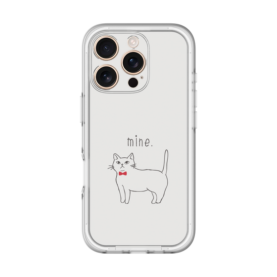 Premium Panel［ Bow Tie Cat - White ］