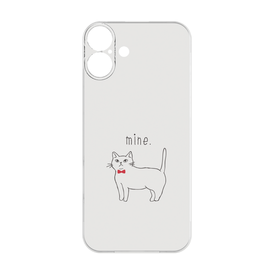 Premium Panel［ Bow Tie Cat - White ］