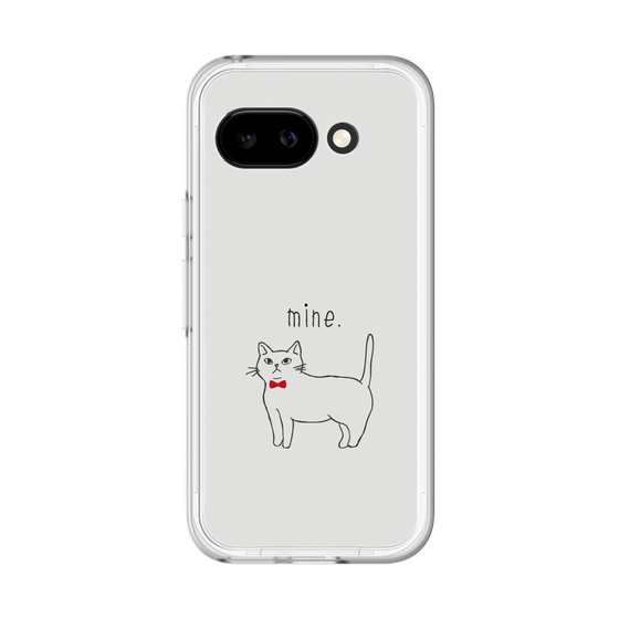 Premium Panel［ Bow Tie Cat - White ］