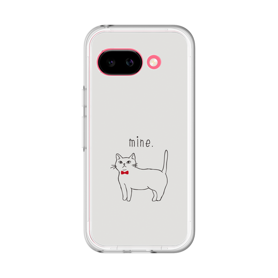 Premium Panel［ Bow Tie Cat - White ］
