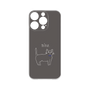Premium Panel［ Bow Tie Cat - Black ］