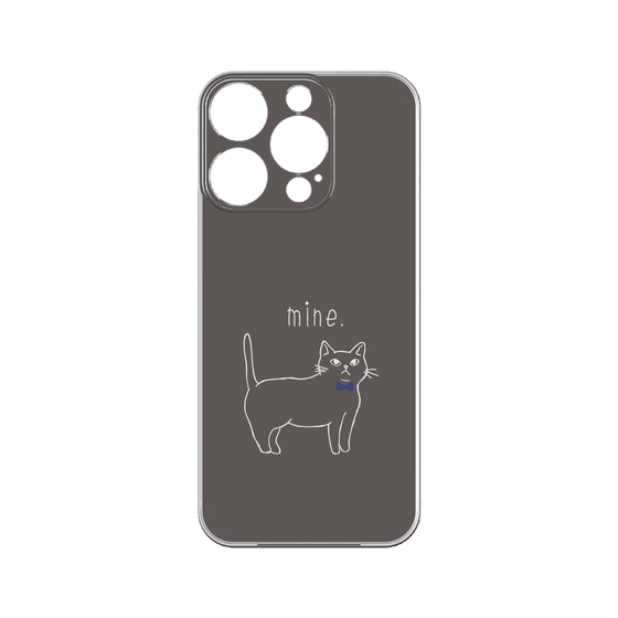 Premium Panel［ Bow Tie Cat - Black ］
