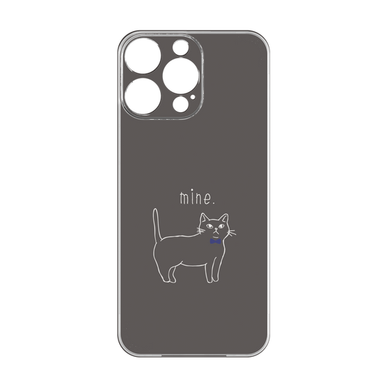 Premium Panel［ Bow Tie Cat - Black ］