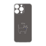 Premium Panel［ Bow Tie Cat - Black ］