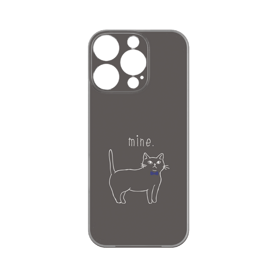 Premium Panel［ Bow Tie Cat - Black ］