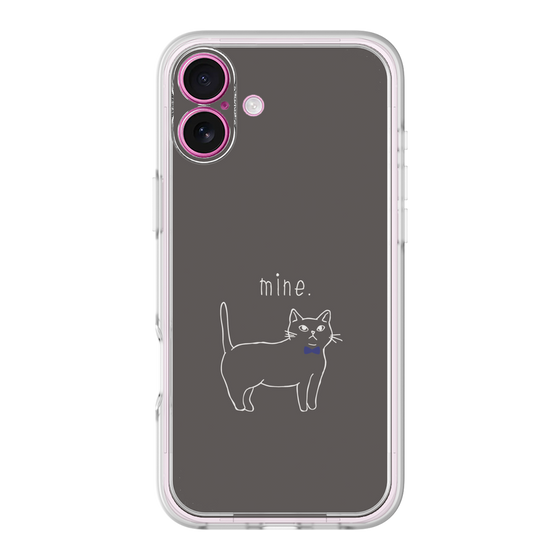 Premium Panel［ Bow Tie Cat - Black ］