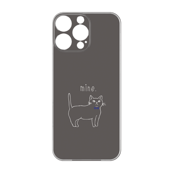 Premium Panel［ Bow Tie Cat - Black ］