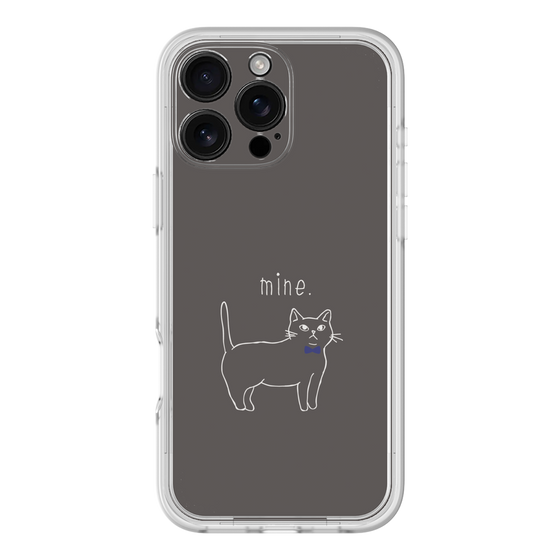 Premium Panel［ Bow Tie Cat - Black ］
