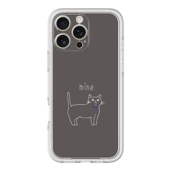 Premium Panel［ Bow Tie Cat - Black ］