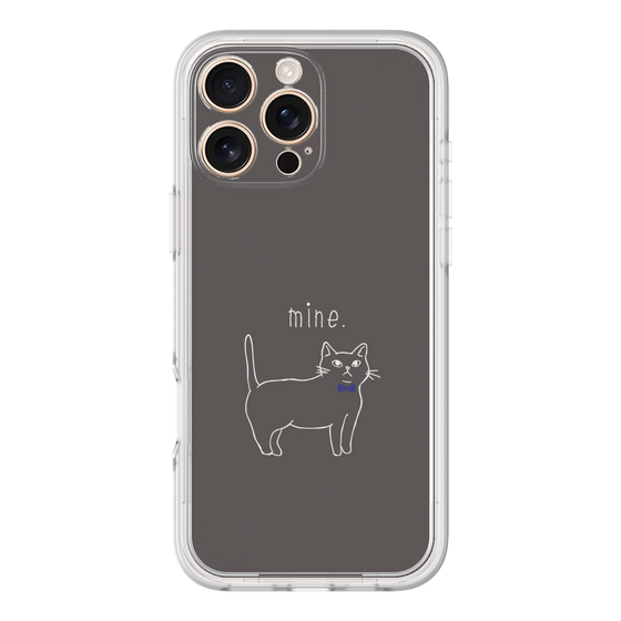 Premium Panel［ Bow Tie Cat - Black ］