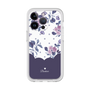 Premium Panel［ Twin Dot Flower - Navy ］
