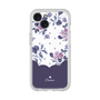 Premium Panel［ Twin Dot Flower - Navy ］