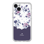 Premium Panel［ Twin Dot Flower - Navy ］