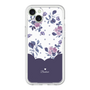 Premium Panel［ Twin Dot Flower - Navy ］
