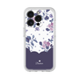 Premium Panel［ Twin Dot Flower - Navy ］