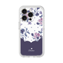 Premium Panel［ Twin Dot Flower - Navy ］