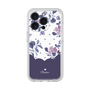 Premium Panel［ Twin Dot Flower - Navy ］