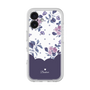 Premium Panel［ Twin Dot Flower - Navy ］