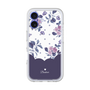 Premium Panel［ Twin Dot Flower - Navy ］
