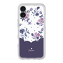 Premium Panel［ Twin Dot Flower - Navy ］