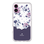 Premium Panel［ Twin Dot Flower - Navy ］