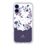 Premium Panel［ Twin Dot Flower - Navy ］