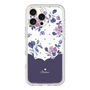 Premium Panel［ Twin Dot Flower - Navy ］