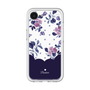 Premium Panel［ Twin Dot Flower - Navy ］