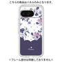 Premium Panel［ Twin Dot Flower - Navy ］