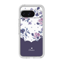 Premium Panel［ Twin Dot Flower - Navy ］
