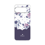 Premium Panel［ Twin Dot Flower - Navy ］