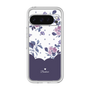 Premium Panel［ Twin Dot Flower - Navy ］