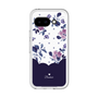 Premium Panel［ Twin Dot Flower - Navy ］