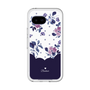 Premium Panel［ Twin Dot Flower - Navy ］