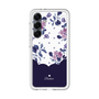 Premium Panel［ Twin Dot Flower - Navy ］