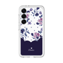 Premium Panel［ Twin Dot Flower - Navy ］