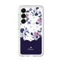 Premium Panel［ Twin Dot Flower - Navy ］