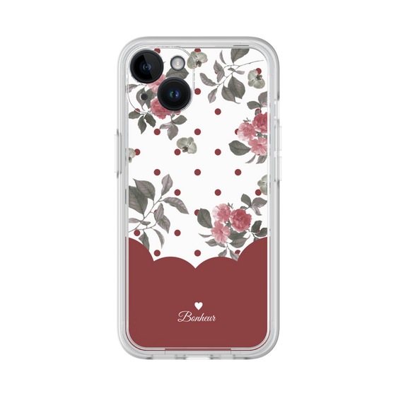 Premium Panel［ Twin Dot Flower - Red ］