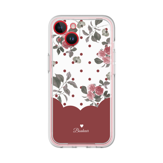 Premium Panel［ Twin Dot Flower - Red ］