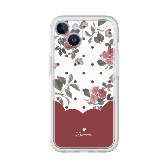 Premium Panel［ Twin Dot Flower - Red ］
