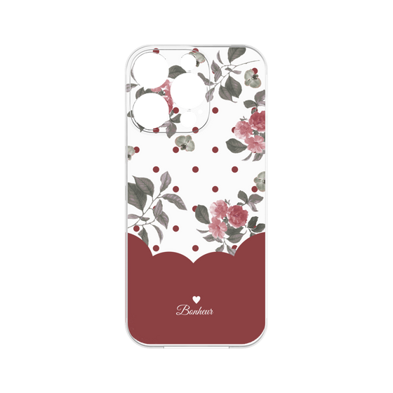 Premium Panel［ Twin Dot Flower - Red ］