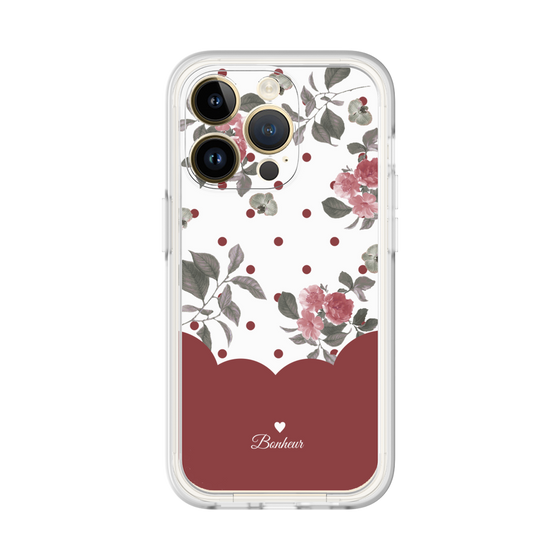 Premium Panel［ Twin Dot Flower - Red ］