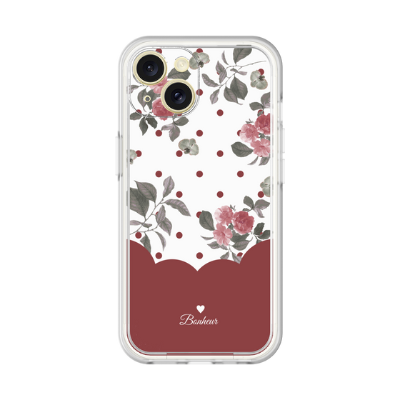 Premium Panel［ Twin Dot Flower - Red ］