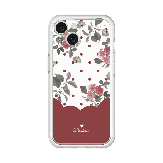 Premium Panel［ Twin Dot Flower - Red ］