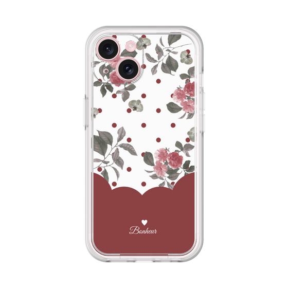 Premium Panel［ Twin Dot Flower - Red ］