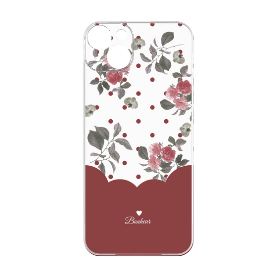 Premium Panel［ Twin Dot Flower - Red ］